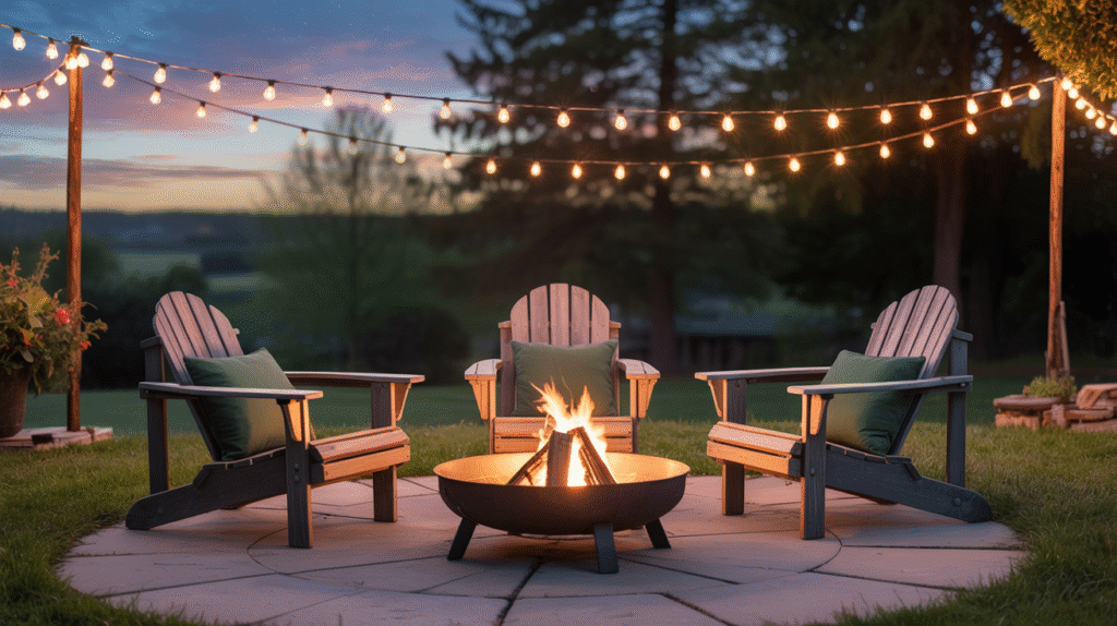  Cozy Fire Pit Corner