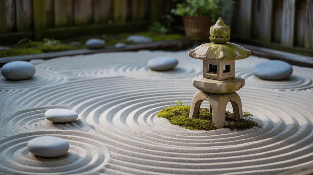 Japanese Zen Rock Garden