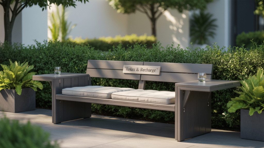 Convertible Bench-to-Table Seating