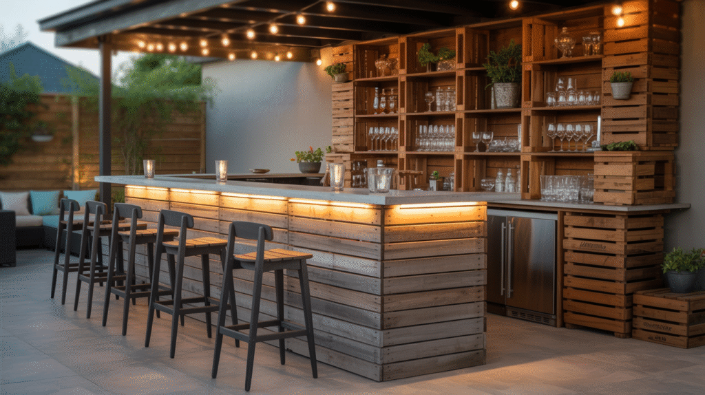 The Ultimate Backyard Bar