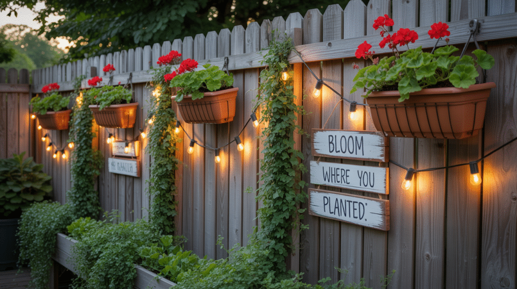 Enchanting Fence Makeover