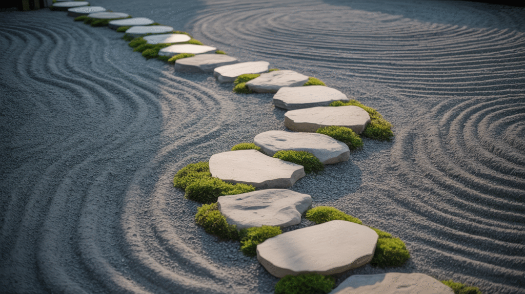 Garden Pathways with Stepping Stones