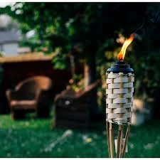 Classic Bamboo Tiki Torches