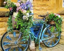 Classic Bicycle Flower Planter