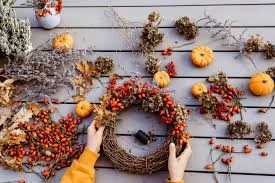 DIY Autumn Wreath