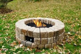 DIY Concrete Ring Fire Pit
