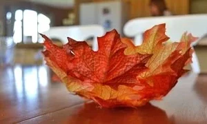 Fall Leaf Bowl