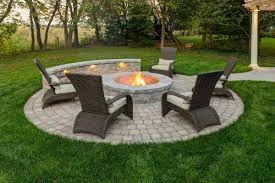 Fire Table Patio Idea