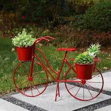 Front Yard Bicycle Planter