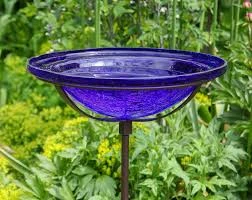 Glass & Hand-Blown Bird Baths