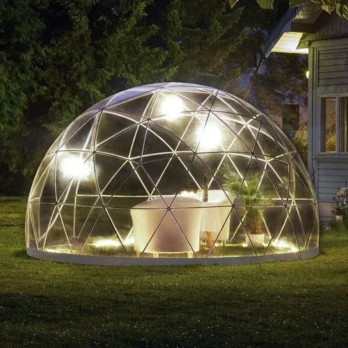 Go Futuristic With Backyard Glamping Domes