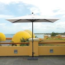 Half Umbrella Wall Hugger Smart for Tight Spaces