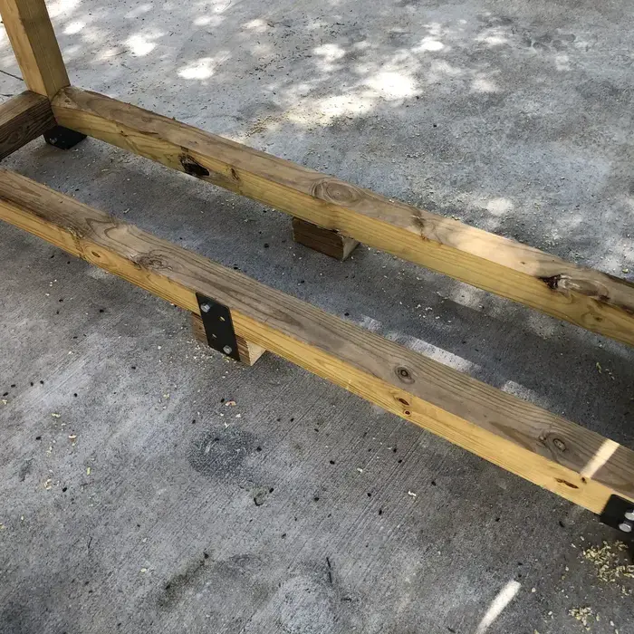 Hodgson Enterprises Firewood Rack Bracket Kit