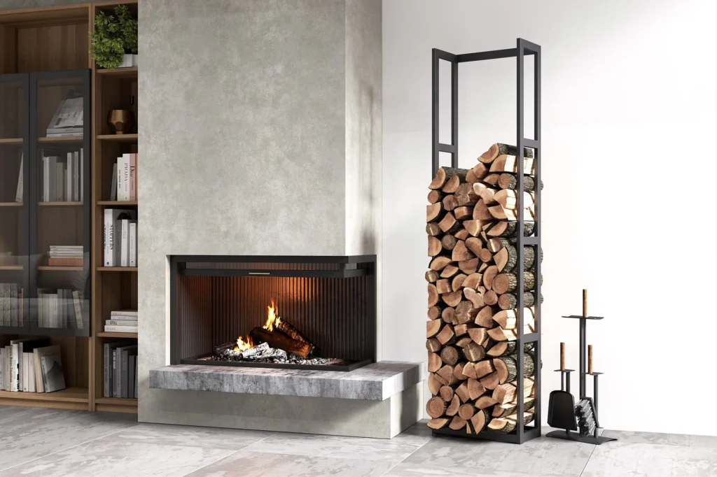 Industrial Firewood Holders