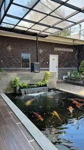 Koi Pond Patio with a Window