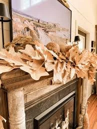 Leaf + Book Page Garland