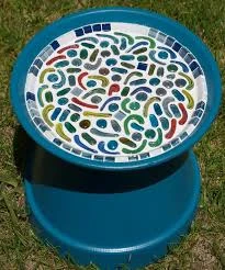 Mosaic Bird Baths