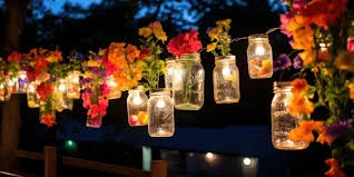 Outdoor Lighting Ideas Using Mason Jars