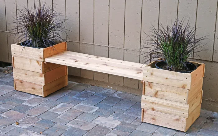 Planter Bench Combo