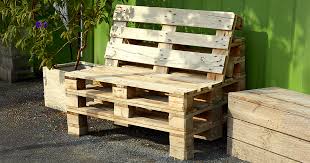 Recycled Pallet Bench