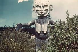 Scarecrow Totem Pole