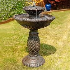 Solar-Powered Bird Baths
