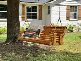Traditional Porch Patio Swing