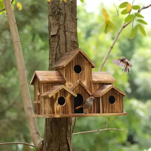 Two Hanging Bird House Plans