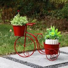 Vertical Bike Planter