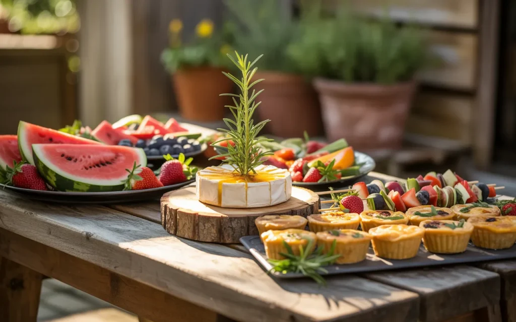 Summer Solstice Party food