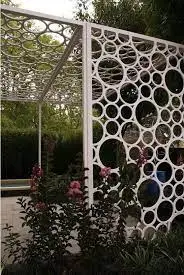 pvc pipe privacy screen