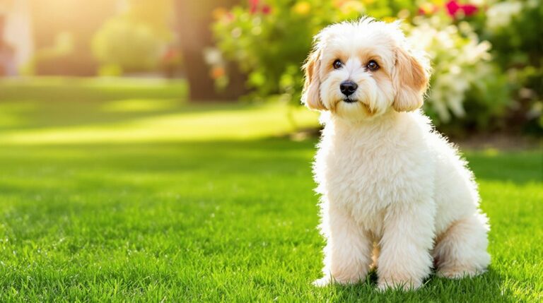 the playful poodle