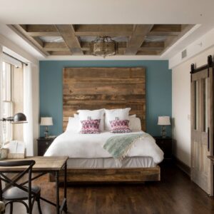 13 Best DIY Farmhouse Headboard Ideas