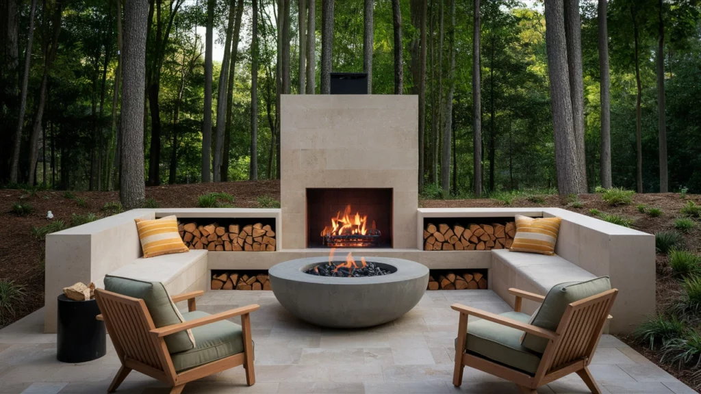 5 Free DIY Brick Fire Pit Plans