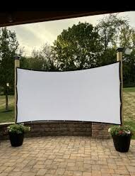 Affordable DIY Movie Screen