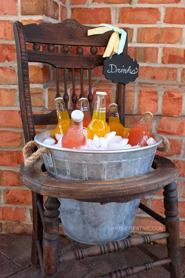 Broken Chair Beverage Cooler