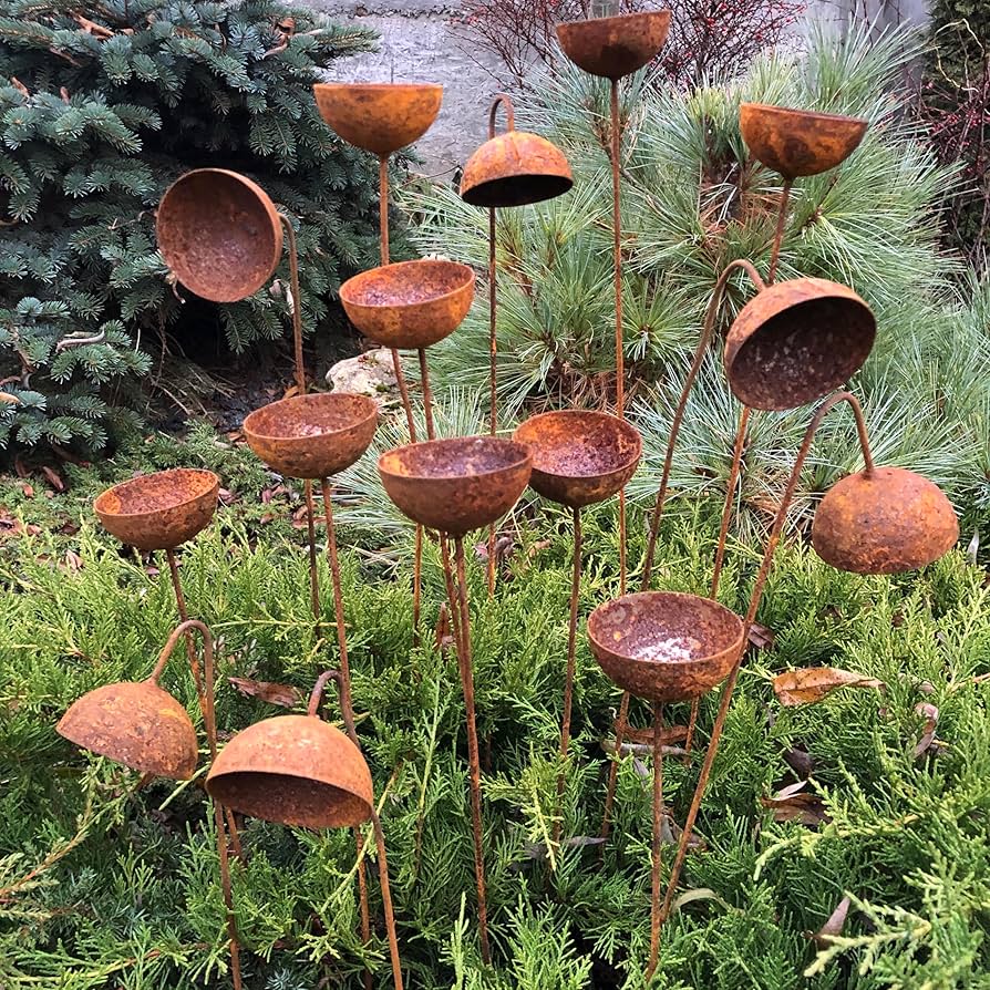Copper Accents and Garden Decor