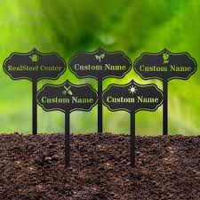 Customizable Metal Herb Markers
