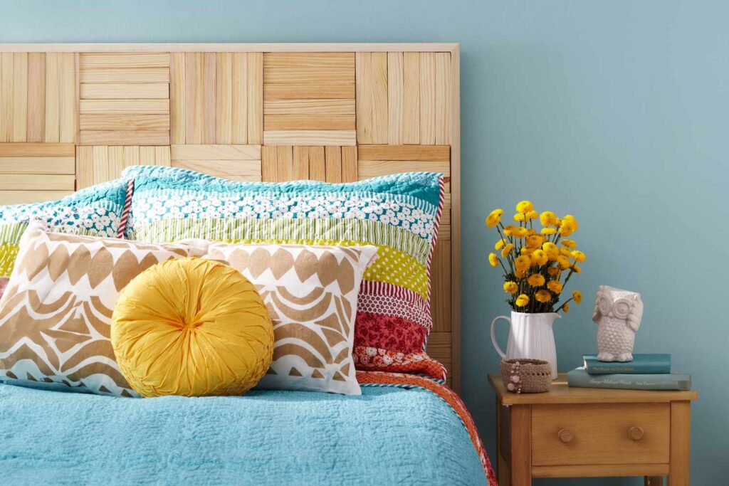 Dowel Design Headboard