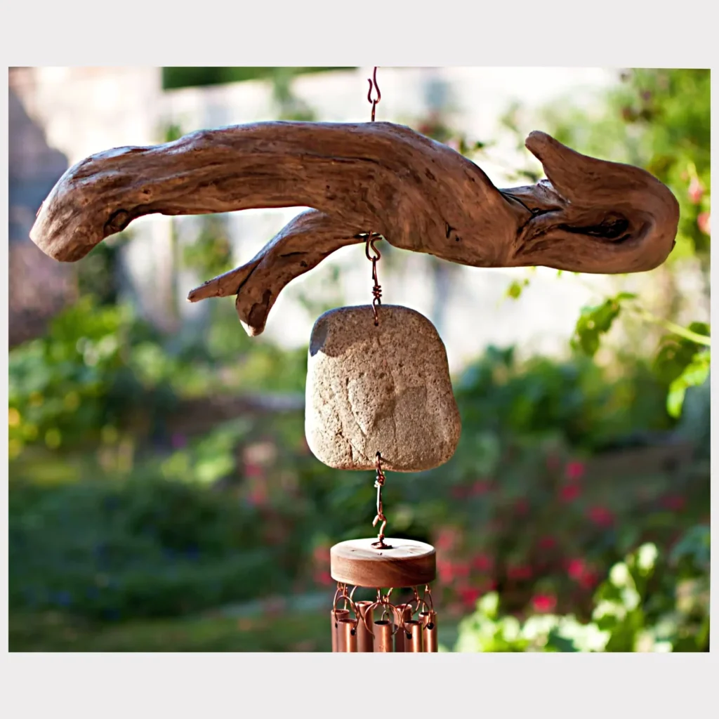 Driftwood and Fish Wind Chimes