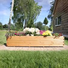 Extra Long Planter Bench