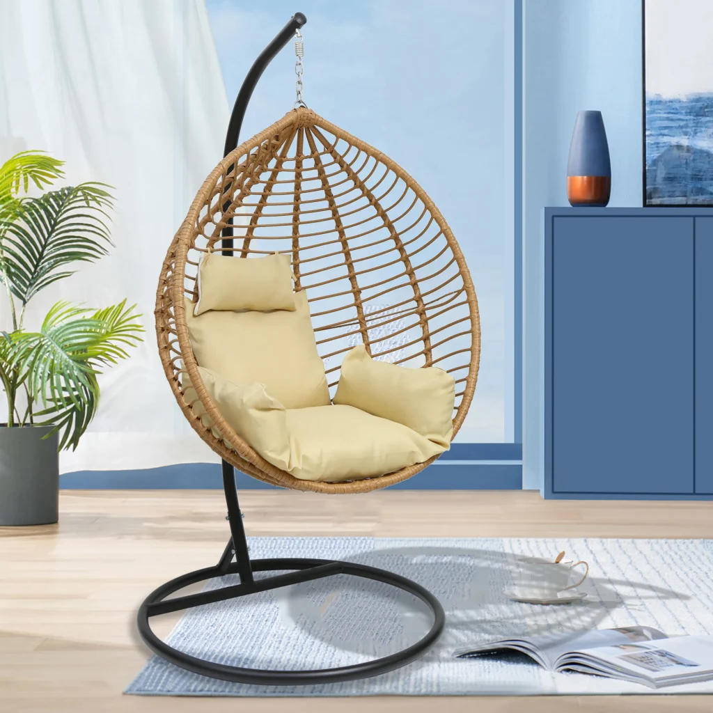 Fabio 3 Hanging Wicker Pod Chair