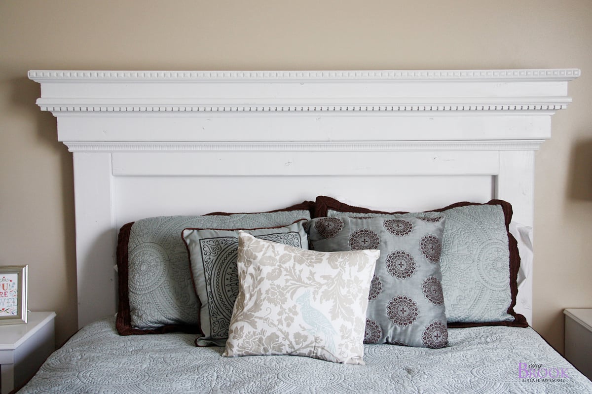 Fireplace Mantle Headboard