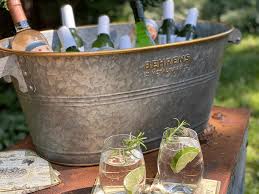 Galvanized Tubs Drink Station
