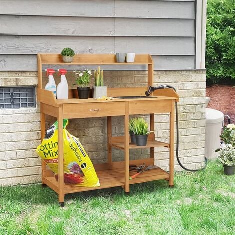 Garden Workbench Potting Station