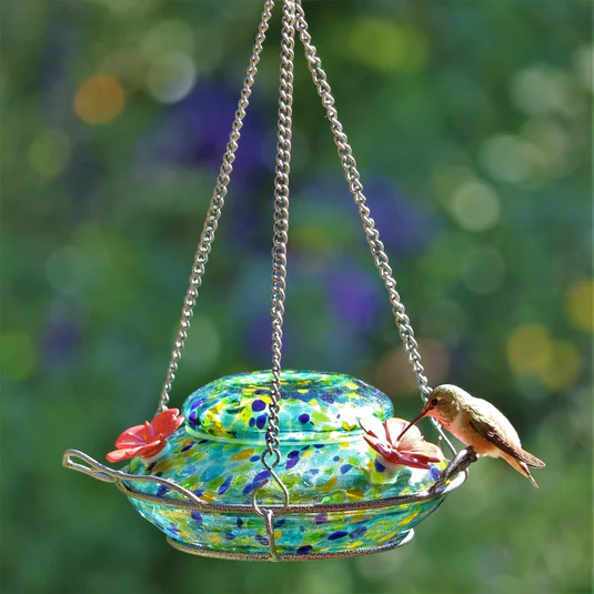 Hand-blown Glass Feeders Are Stunning