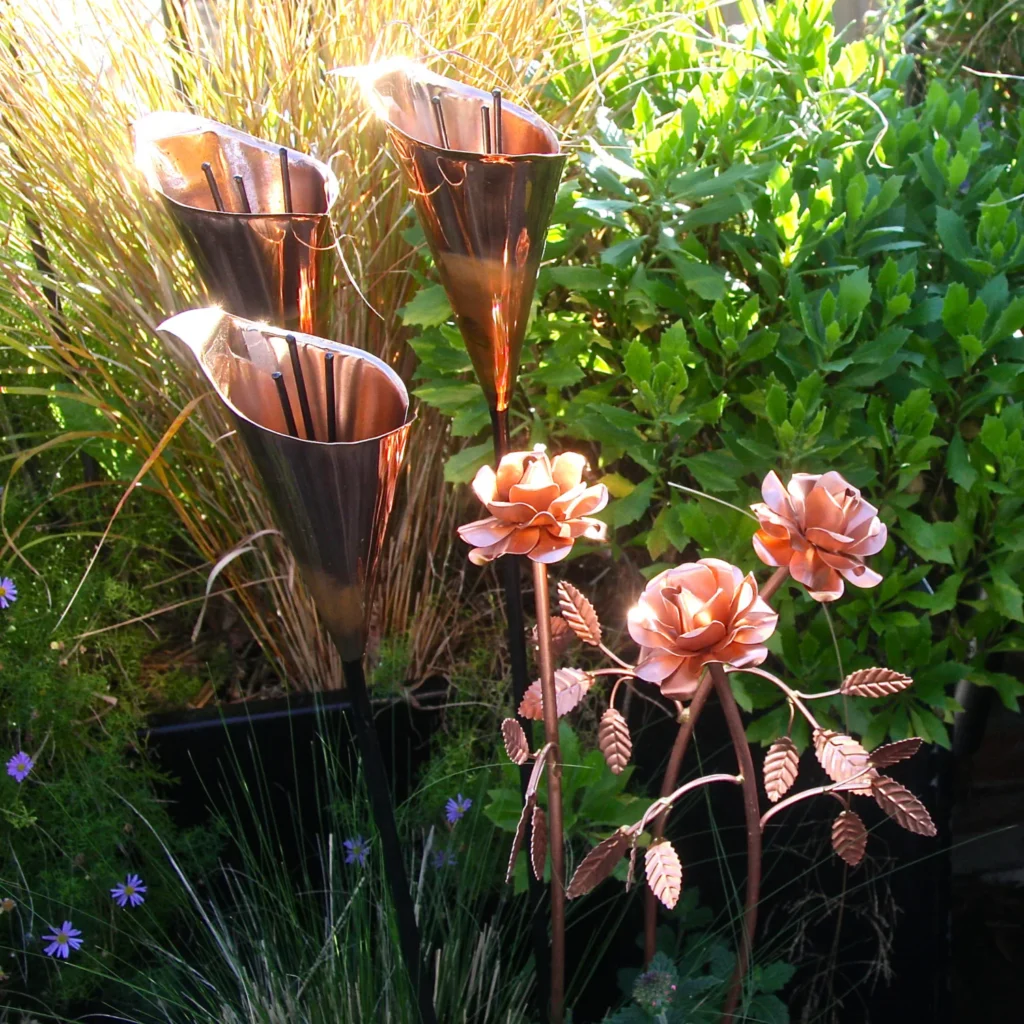 How to Care for Copper Garden Art