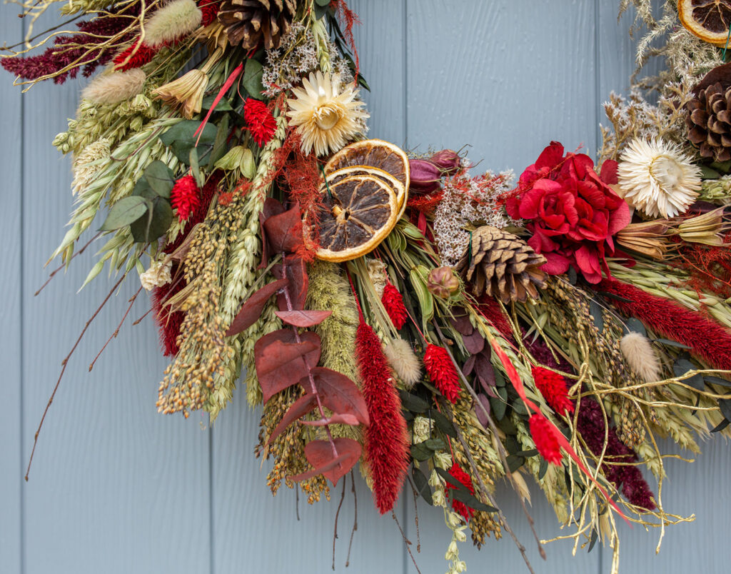Large Traditional Christmas Wreath