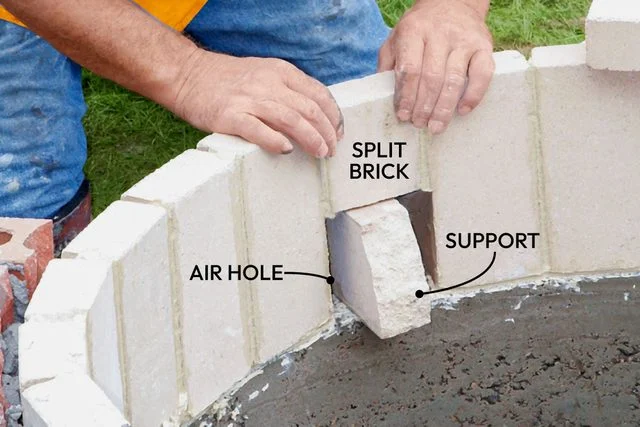 Materials and Tools for DIY Brick Fire Pits