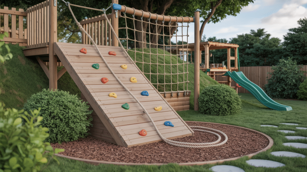 Mini Rock Climbing Wall or Rope Net Wall